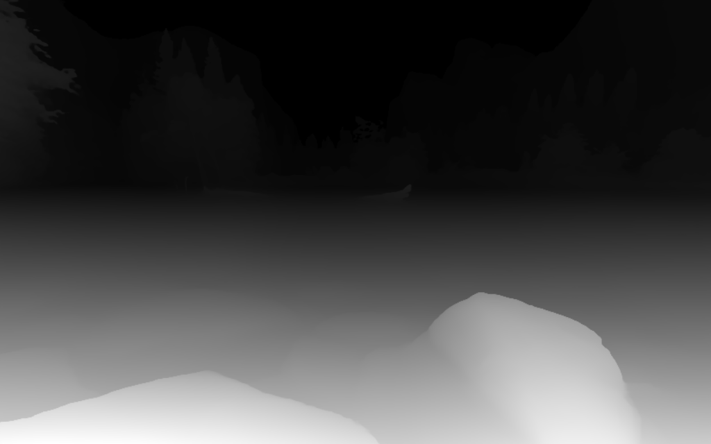 Merced River — Depth Map