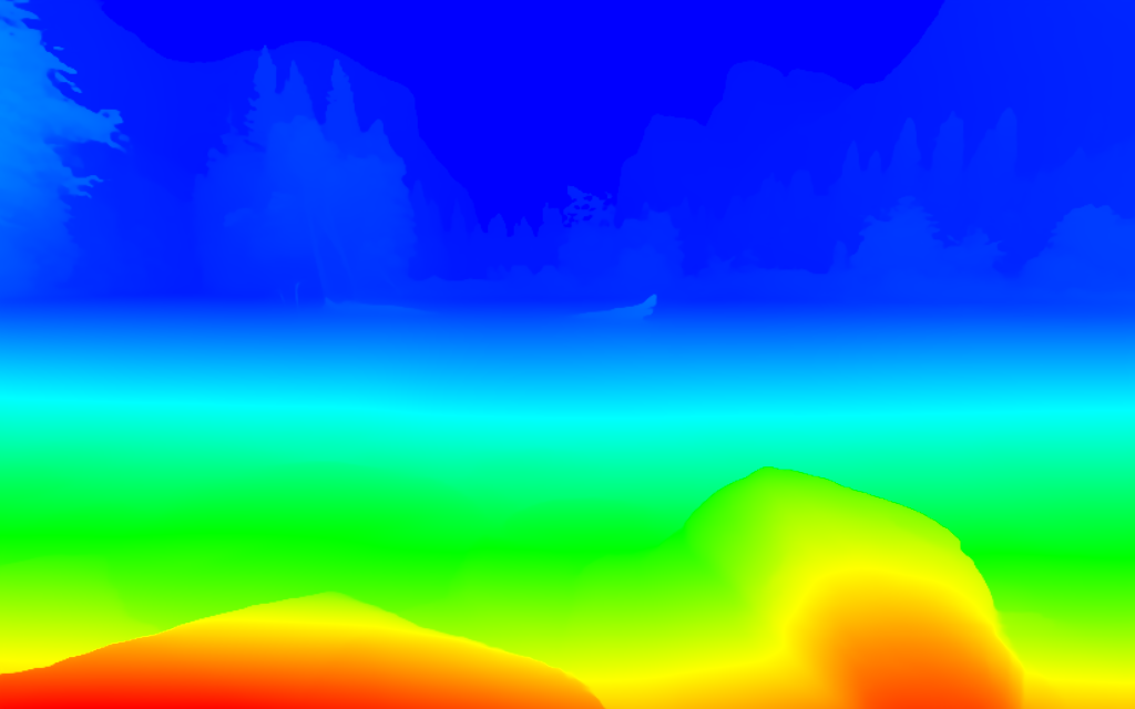 Merced River — Color Map