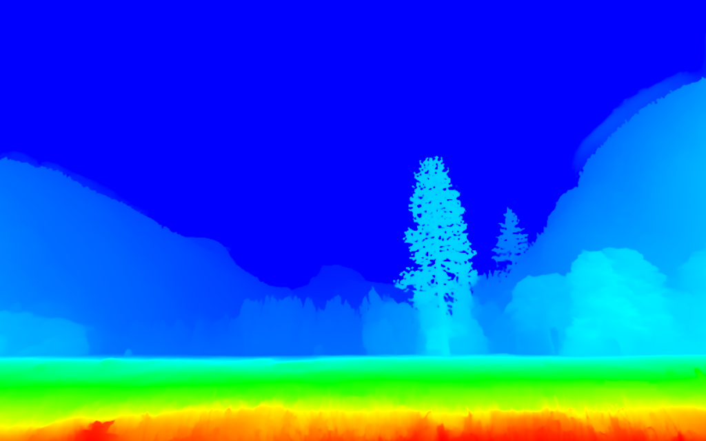 Yosemite Valley Sunset — Color Map