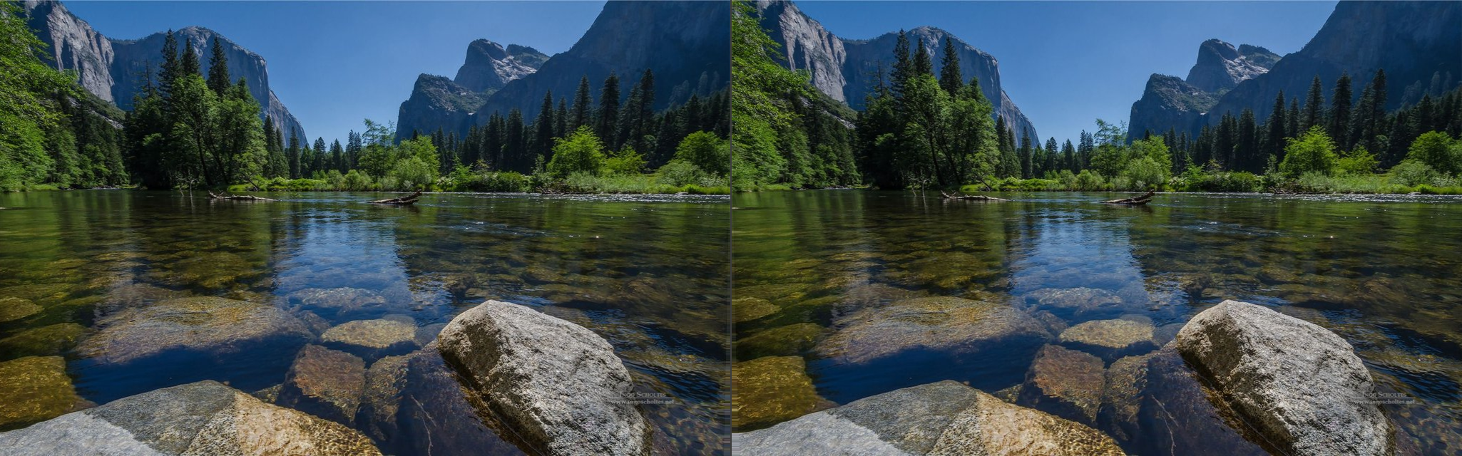 Merced River — Side-by-Side